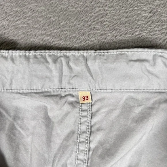Levi's Cargo Pants Womens 33 Gray Convertible Zip Off Baggy Wide Leg Utility NWT